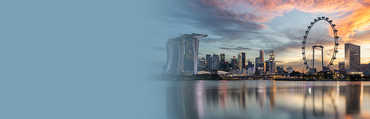 新加坡标志性建筑；图片用于代客境外理财计划（银行自有产品）
